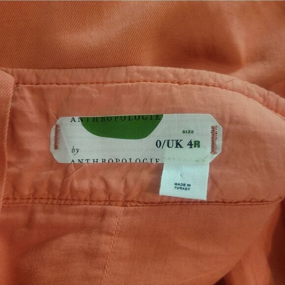Anthropologie Utility Mini Skirt Size 4 - Picture 3 of 4